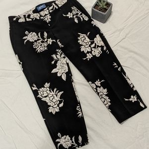 Old Navy floral Harper pants (petite)